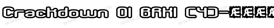 Crackdown O1 BRK1 (4)字体转换